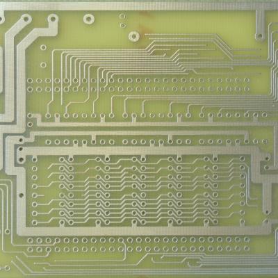 Photos von Platinen (chemisch verzinnt) aus eigener Herstellung, erzeugt mit Software EAGLE der Firma Cadsoft